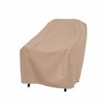 Modern Leisure Basics Patio Chair Cover, 33 in. L x 34 in. W x 31 in. H, Khaki 3134D